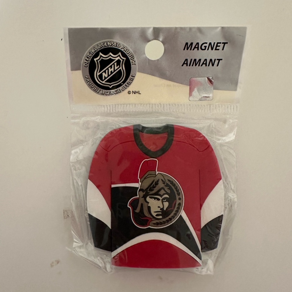 Ottawa Senators NHL Vintage Jersey Magnet
